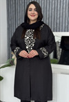 مانتو بلند لمه هندی کد 1050
