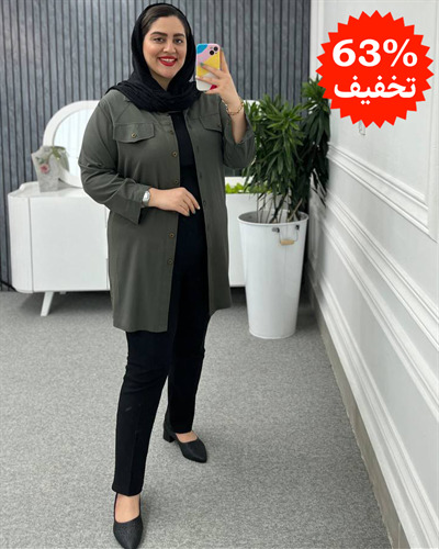 مانتو تنسل میله ای گلسار