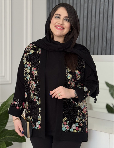 کت خرجکار گل چینی کد 124