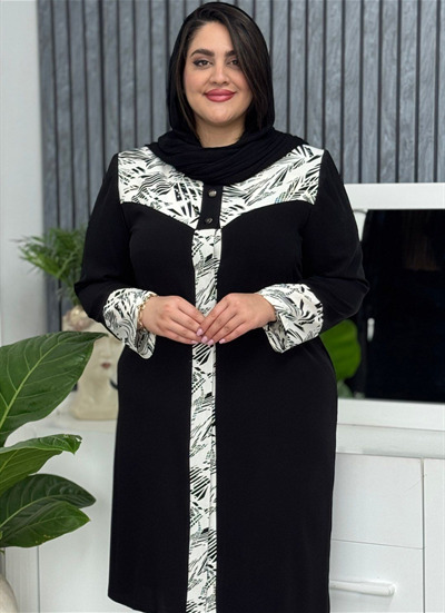 مانتو کریشه ترکیبی کد 1074