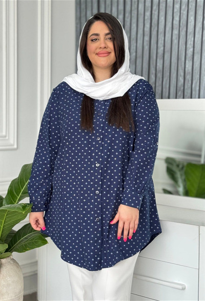 تونیک نخی طرح سوزنی کد 1024