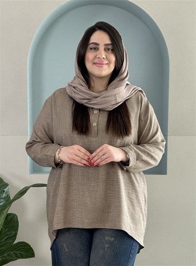 تونیک مانتویی شانتون کد 1077