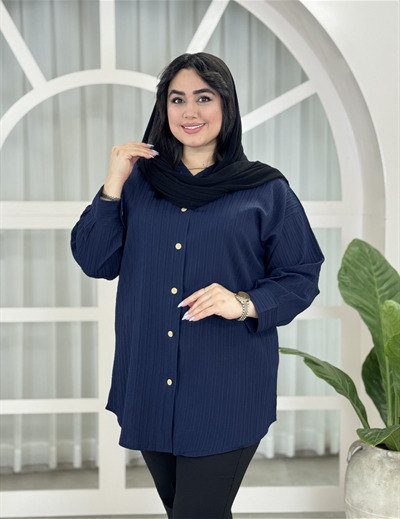 شومیز مانتویی آیوا کد 1084