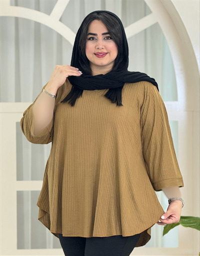 تونیک یقه ضربدری کد 3162