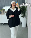 شومیز یقه گلدوزی کد 1218