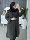 مانتو کریشه طرحدار کد 03