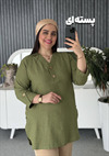 تونیک مانتویی 3 دکمه کد 022
