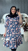 پیراهن جیب دار برجسته9880