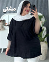 تونیک سرشانه دکمه دار کد 3652