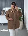 تونیک یقه دیپلمات دکمه دار کد 1467