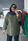مانتو نگین دار خطی کد 128