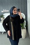 مانتو نگین دار خطی کد 128
