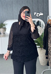 تونیک آستین حریر کد 3025