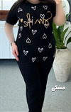 تیشرت و شلوار قلبی کد 2697