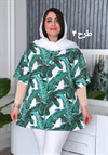 تیشرت نخی طرحدار کد 1818