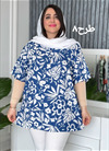 تیشرت نخی طرحدار کد 1818