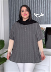 تیشرت نخی طرحدار کد 1818