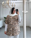 تیشرت نخی طرحدار کد 9392