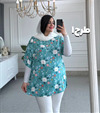 تیشرت نخی طرحدار کد 9392