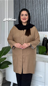 مانتو خرجکار عدسی کد 1076
