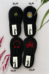 جوراب روفرشی طرح دار کد 9532