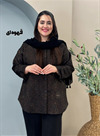 مانتو فوتر پلنگی ریز کد 1267