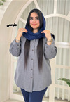 شومیز مانتویی صوفیا کد 1287