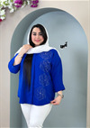 شومیز کیمونو نگینی کد 3148