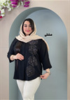 شومیز کیمونو نگینی کد 3148