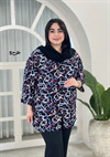 شومیز نخی طرح دار کد 3179