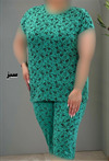 تاپ و شلوارک طرح شکوفه کد 4206