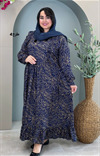 پیراهن نخی مهدخت کد 8037
