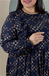 پیراهن نخی مهدخت کد 8037