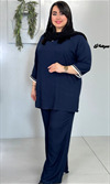 ست پلوشرت و شلوار کد 4166