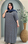 پیراهن نخی سه دکمه کد 8045