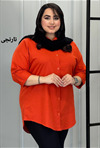 مانتو نخ  روسی آستین پاگن کد 1478