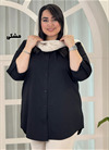 مانتو نخ  روسی آستین پاگن کد 1478