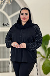 شومیز گت دار کد 3241
