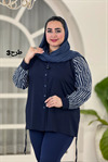 شومیز گت دار کد 3241