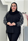 شومیز گت دار کد 3241