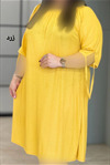 پیراهن یقه کش کد 8087
