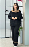 ست بافت خط دار کد 4038