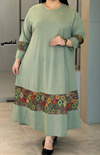 پیراهن خرجکار سنتی کد 8106