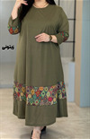 پیراهن خرجکار سنتی کد 8106